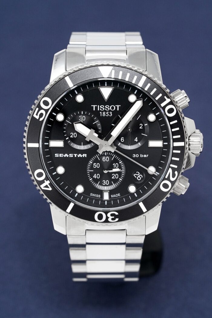 Tissot Seastar 1000 Chronograph Men's Black Watch - T120.417.11.051.00 - Image 5